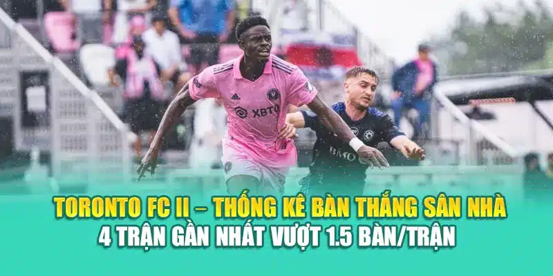 Soi Kèo Bóng Đá Toronto FC II Vs Inter Miami CF II Từ nolimit.com.de 1 Toronto FC II – Thống kê bàn thắng sân nhà 4 trận gần nhất vượt 1.5 bàn/trận